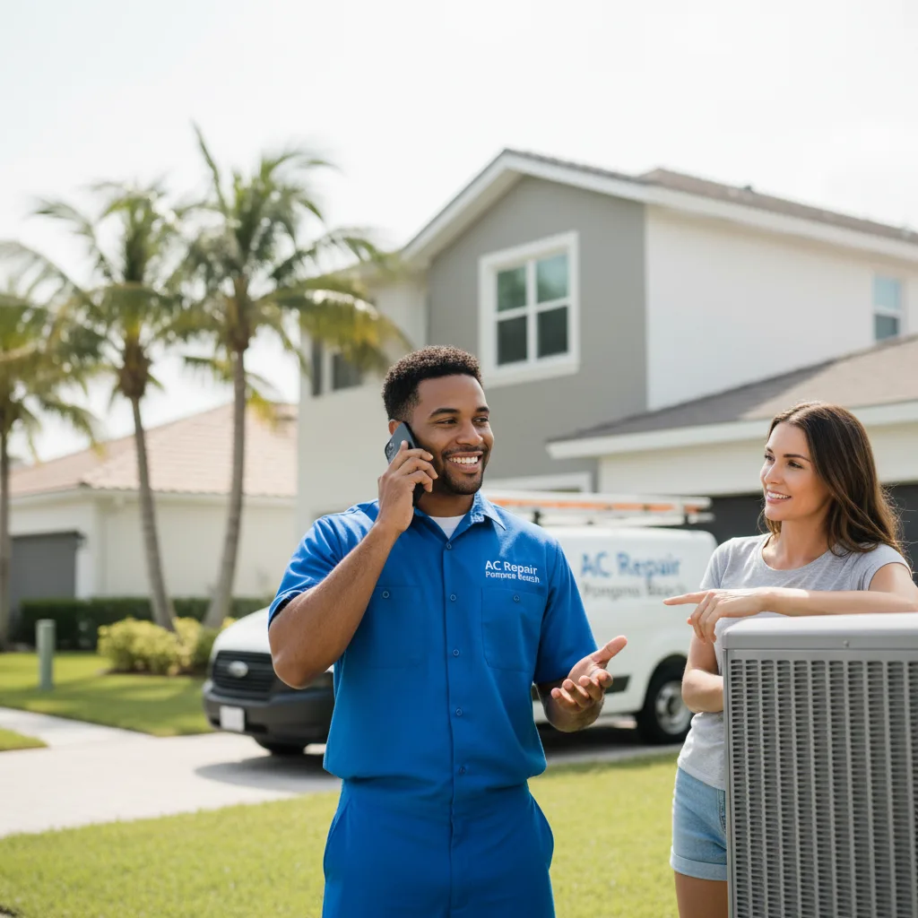 AC Repair Pompano Beach customer support in Conroe